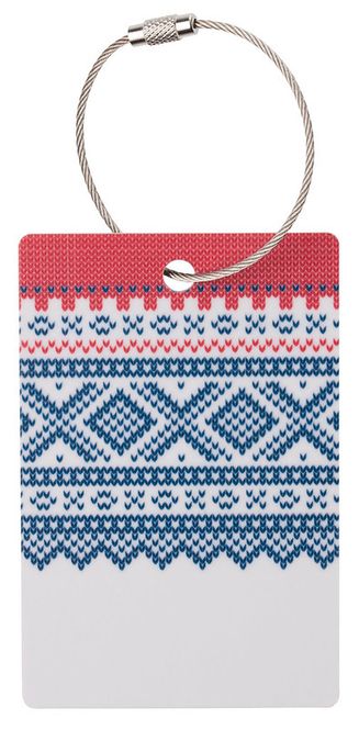 Main Image Luggage Tag - Marius® White