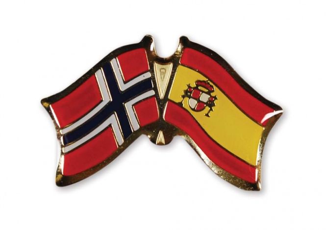 Main Image Friendship pin Norway - Spain
