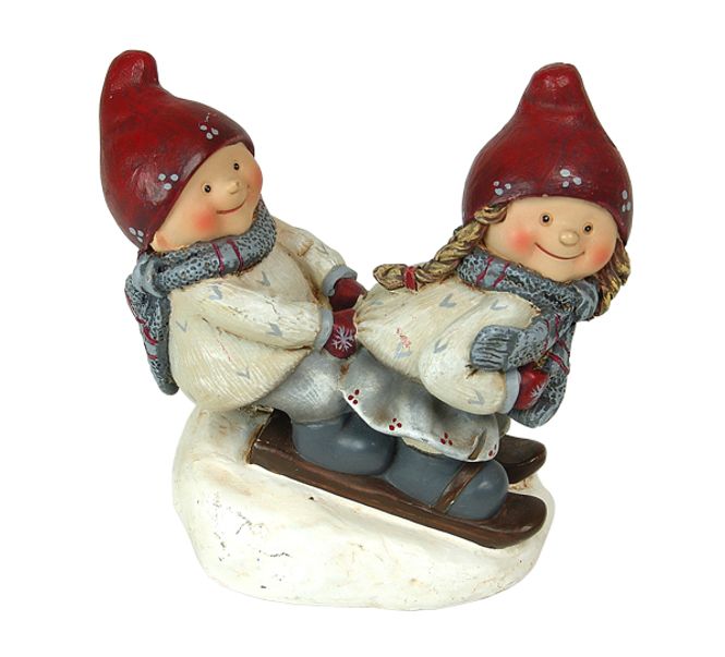 Main Image Two Gnomes on skis