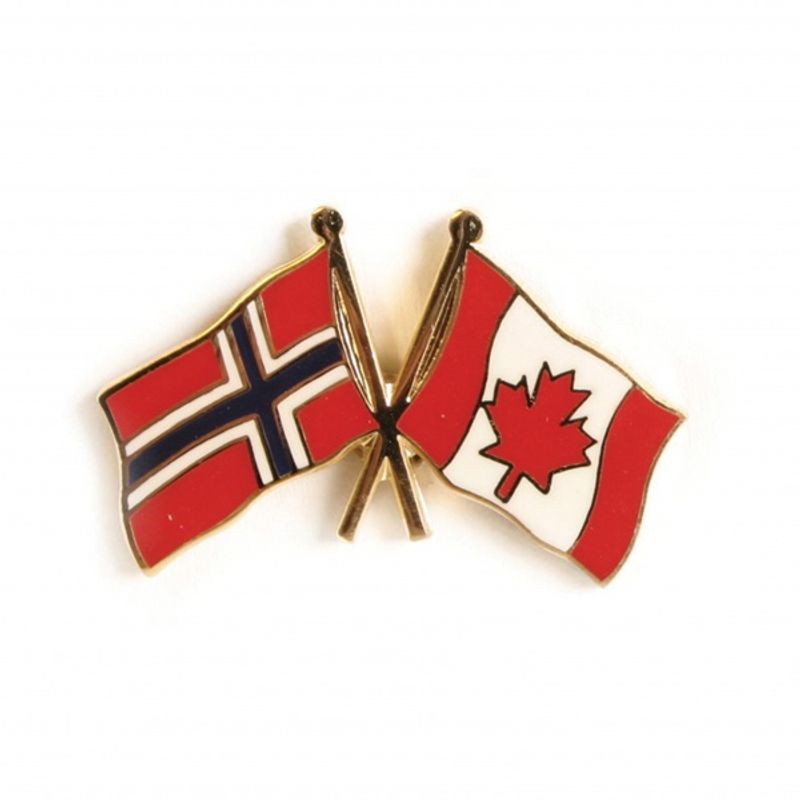 Vennskaps pin Norge - Canada