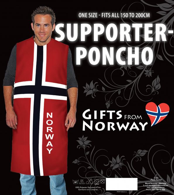Hovedbilde Supporter pocho i norsk flagg