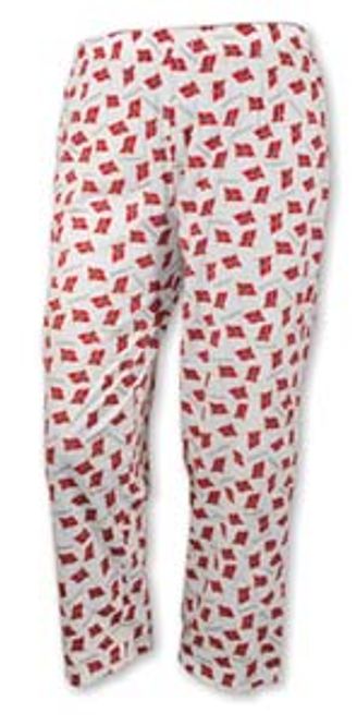 Main Image Pajama pants with Norwegian flags, White