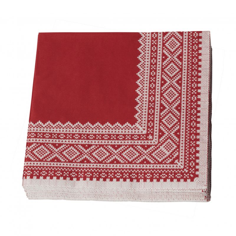 Marius napkins, Red