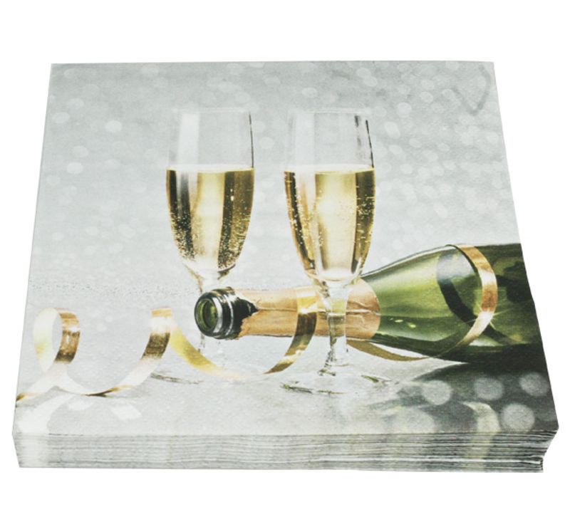 SERVIETTER, CHAMPAGNE FEST