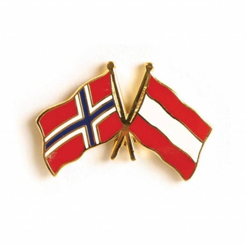 Vennskaps pin Norge - Østerrike
